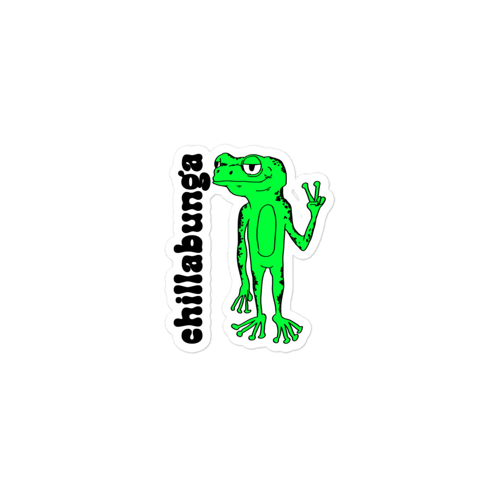 Chilly the Frog Sticker