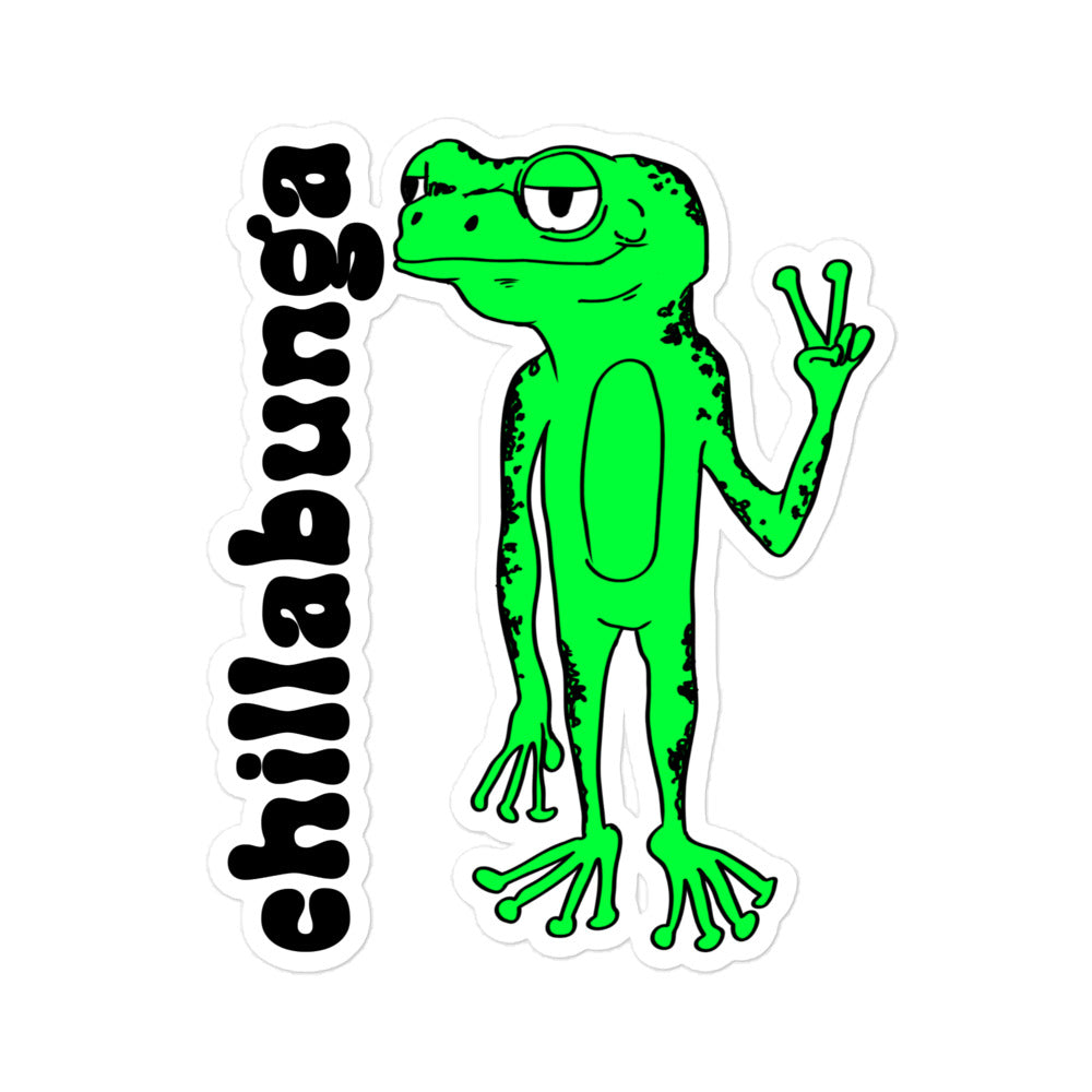 Chilly the Frog Sticker