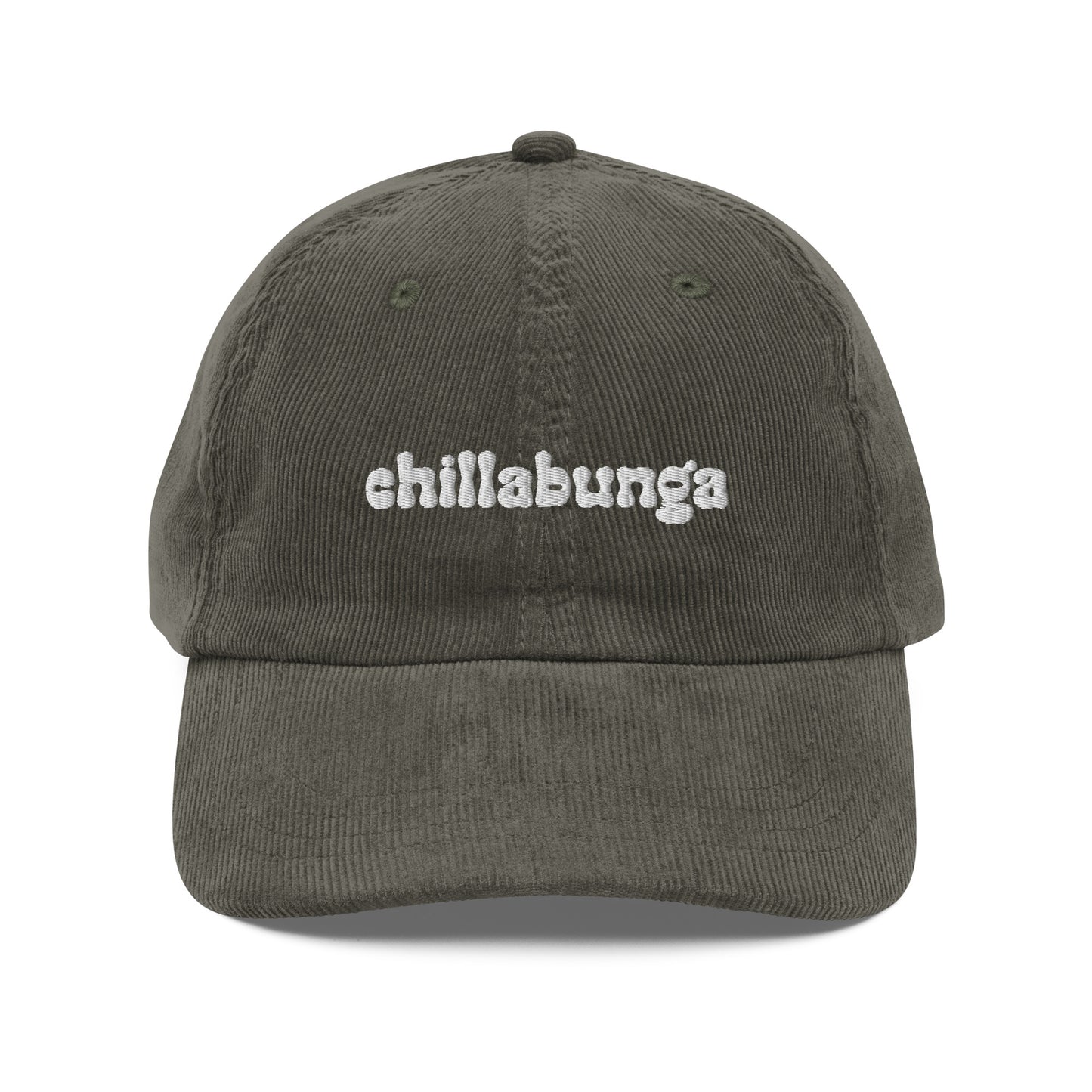 Olive Green Corduroy Hat